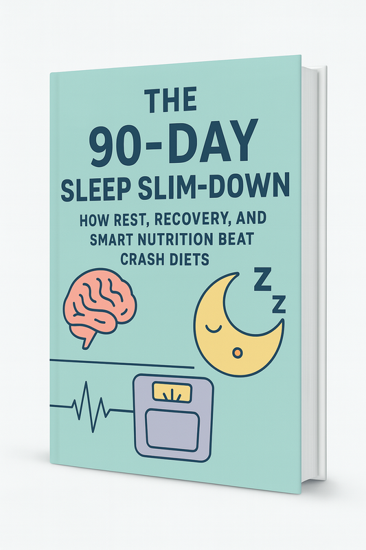 The 90-Day Sleep Slim-Down How Rest, Recovery, and Smart Nutrition Beat Crash Diets