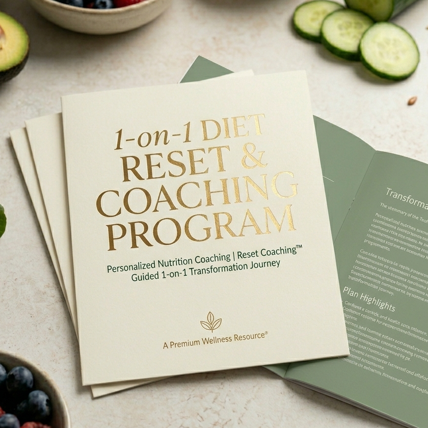 Private 1-on-1 Diet Reset Program